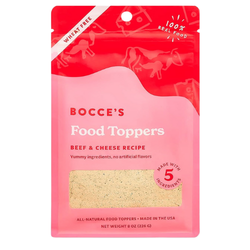 Bocces Food Toppers Beef