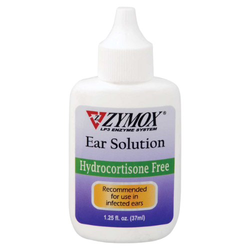 Zymox Ears Solution Hidrocortisone Free
